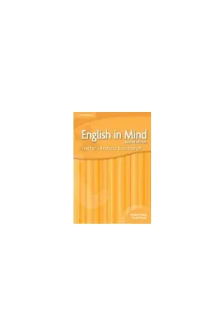 English in Mind Starter Teacher's Resource Book 2nd edition