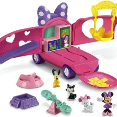 Fisher-Price Minnie Mouse Τροχόσπιτο με Ζωάκια X2756