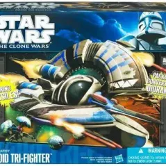 SW CLONE WARS STARFIGHTER VEHICLE ASST