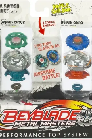 BEYBLADE METAL BATTLE TOP FACE OFF ASST