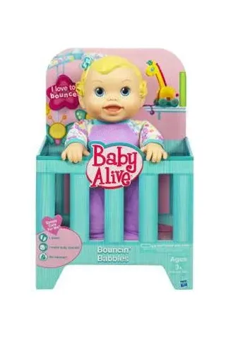 BABY ALIVE BOUNCIN BABBLES ASST