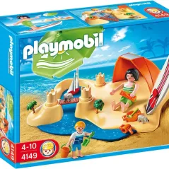 PLAYMOBIL Compact Set Παραλία 4149