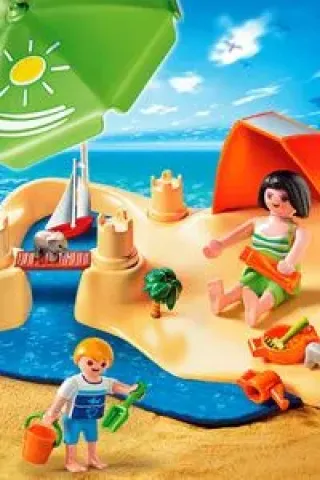 PLAYMOBIL Compact Set Παραλία 4149