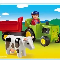 Playmobil Αγρότης Με Τρακτέρ 6715