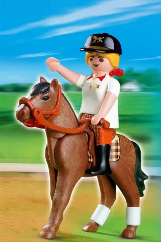 PLAYMOBIL Αμαζόνα και άλογο 4191