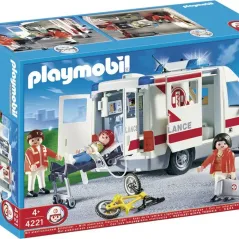 PLAYMOBIL Ασθενοφόρο Πρώτων Βοηθειών 4221