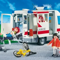 PLAYMOBIL Ασθενοφόρο Πρώτων Βοηθειών 4221