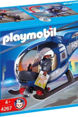 PLAYMOBIL Αστυνομικό ελικόπτερο 4267