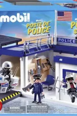 PLAYMOBIL Αστυνομικός Σταθμός Βαλιτσάκι 5917