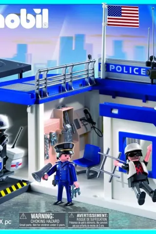 PLAYMOBIL Αστυνομικός Σταθμός Βαλιτσάκι 5917