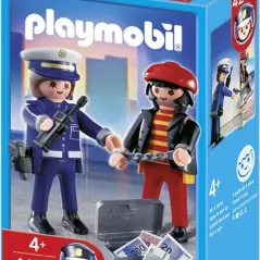 PLAYMOBIL Αστυνομικός και λωποδύτης 4269