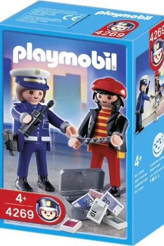 PLAYMOBIL Αστυνομικός και λωποδύτης 4269