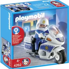 PLAYMOBIL Αστυνομικός με μοτοσυκλέτα 4262