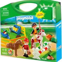 PLAYMOBIL Βαλιτσάκι Παιδάκια & Πόνυ 5893