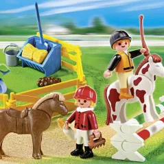 PLAYMOBIL Βαλιτσάκι Παιδάκια & Πόνυ 5893