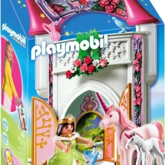 Playmobil 4777: Παλατάκι με πριγκίπισσα και μονόκερο (βαλιτσάκι)