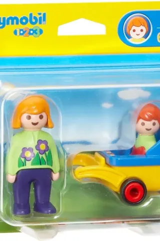 PLAYMOBIL Μητέρα με μωρό στο καροτσάκι 6749