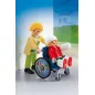 PLAYMOBIL Παιδί σε καροτσάκι μεταφοράς ασθενή 4407