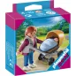 Playmobil Μητέρα με παιδικό καροτσάκι 4756