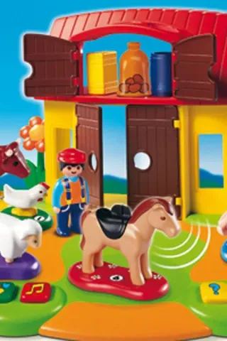 Playmobil 1·2·3 Διαδραστική Φάρμα 6766