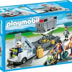 Playmobil 5262: Σκάλα αεροσκάφους, επιβάτες και εμπορεύματα