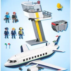 Playmobil Αεροπλάνο για επιβάτες και εμπορεύματα 5261