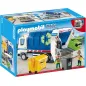 Playmobil Φορτηγό Ανακύκλωσης με φάρο που αναβοσβήνει 4129