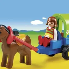 playmobil 123 Αμαξάκι με πόνυ   6779