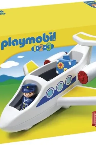 playmobil 123 Επιβατικό Αεροπλάνο  6780