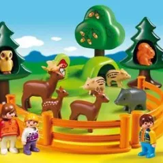 playmobil 123 Πάρκο με αγρια ζώα  6672