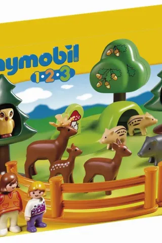 playmobil 123 Πάρκο με αγρια ζώα  6672