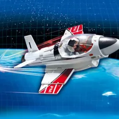 Playmobil Click & Go Αεριωθούμενο Jet 4342