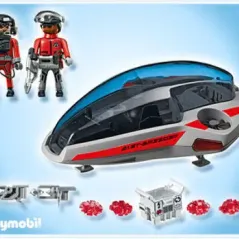 Playmobil Ιπτάμενο όχημα high speed των Darksters 5155