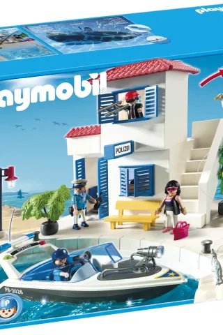 Playmobil 5128: Λιμεναρχείο και ταχύπλοο σκάφος