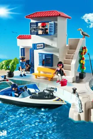 Playmobil 5128: Λιμεναρχείο και ταχύπλοο σκάφος