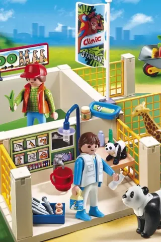 Playmobil Super Set Σταθμός περίθαλψης ζώων 4009