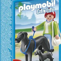 Playmobil Σκύλος "Μεγάλος Δανός" με κουτάβι 5210