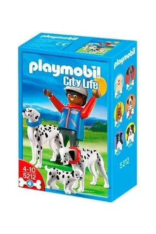 Playmobil Σκύλος "Δαλματίας" με κουτάβια 5212