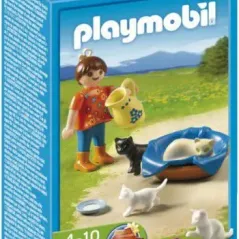 Playmobil Κοριτσάκι με γατάκια 5126