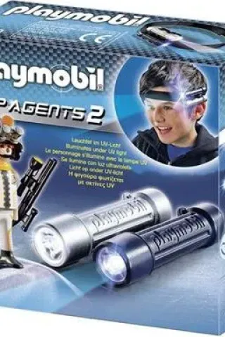 Playmobil Φακοί-Προβολείς με πράκτορα της Spy Team 5290