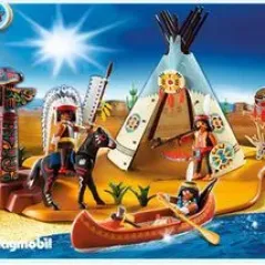 Playmobil Super Set Ινδιάνοι με σκηνή  4012