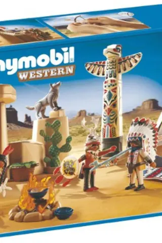 Playmobil Ινδιάνικος καταυλισμός  5247