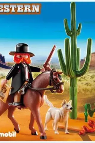 Playmobil Ομοσπονδιακός Σερίφης με άλογο 5251