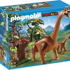 Playmobil Βραχιόσαυρος με το μικρό του  5231