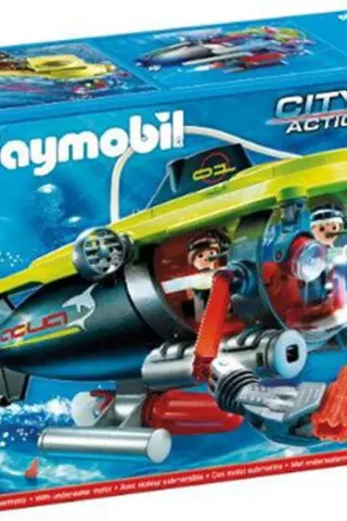 Playmobil Καταδυτικό σκάφος με υποβρύχιο μοτέρ  4909