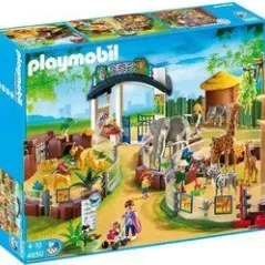 Playmobil Μεγάλος ζωολογικός κήπος με ζώα της Αφρικής 4850