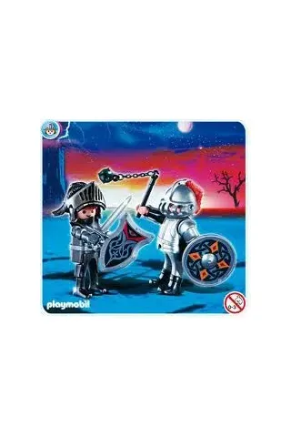 Playmobil Duo Pack Σιδερόφραχτοι Ιππότες 5886