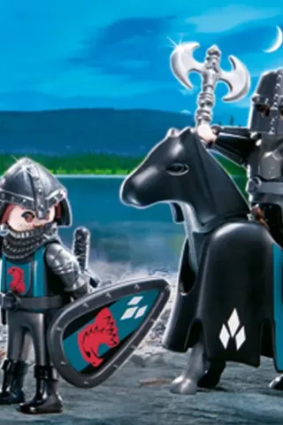 Playmobil Δύο Ιππότες του Γερακιού 4873