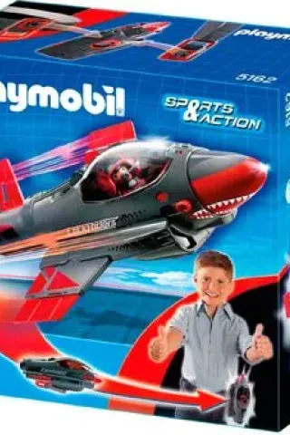 Playmobil Click και Go Jet "Καρχαρίας" 5162