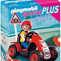 Playmobil Αγόρι με αγωνιστικό Go-Kart 4759